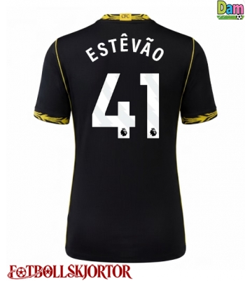 Chelsea Estevao Willian #41 Bortatröja Dam 2026-27 Kortärmad